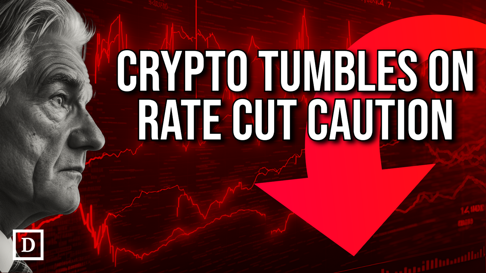 Crypto Market Tumbles After Fed Signals Rate-Cut Caution